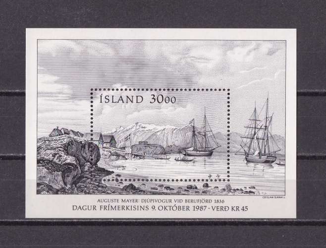 ISLANDE  Y/T  n° 630   neuf **    1987