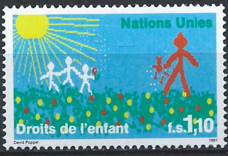 Nations Unies (Genève) - 1991 - Y & T n° 211 - MNH