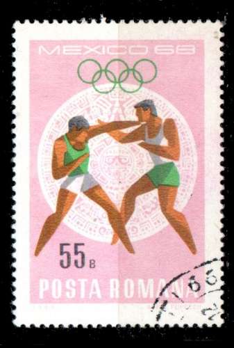 Roumanie Yvert N°2402 Oblitéré 1968 Sport Boxe