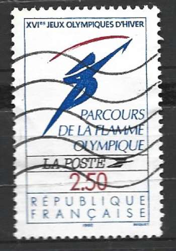 France 1991 - Y & T : 2732 - Flamme olympique