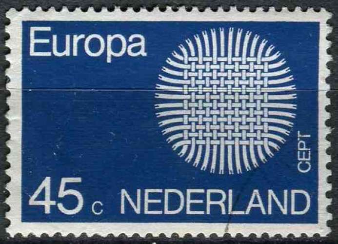 PAYS BAS 1970 OBLITERE N° 915 europa