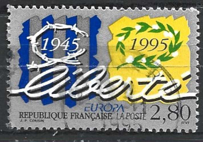 France 1995 - Y & T : 2941 - Europa : Liberté