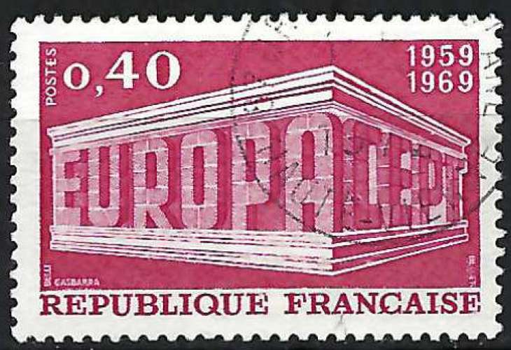 France - 1969 - Y & T n° 1598 - Europa - O.