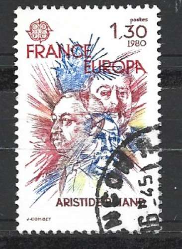 FRANCE 1980 - Y & T : 2085 - Europa : Aristide Briand