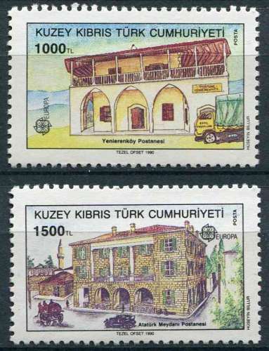 CHYPRE TURC 1990 NEUF** MNH N° 252 253 europa