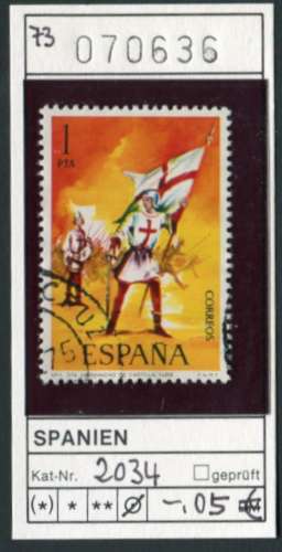 Espagne 1973 - Michel 2034 - oo oblit.