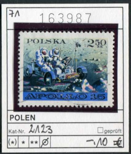 Pologne 1971 - Michel 2123 - oo oblit.