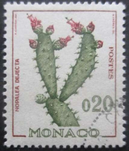 MONACO N°543 Cactus oblitéré