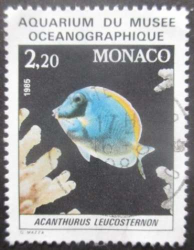 MONACO N°1484 Poisson oblitéré