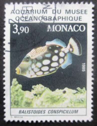 MONACO N°1486 Poisson oblitéré