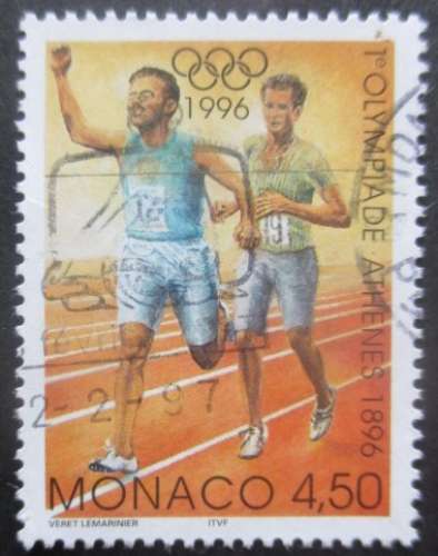 MONACO N°2053 Jeux olympiques d'Atlanta 1996 oblitéré