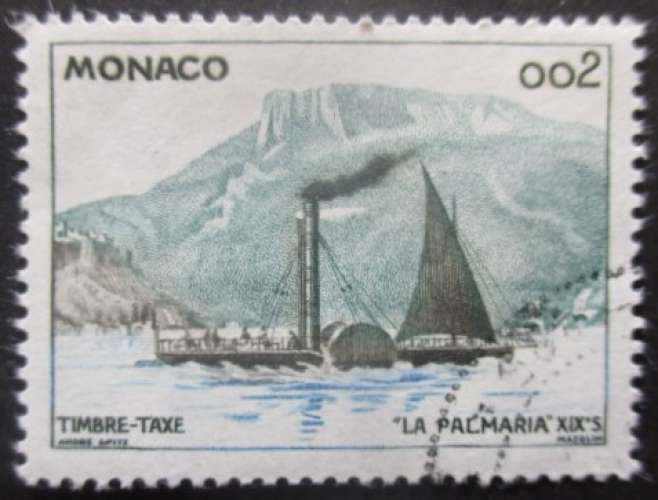 MONACO taxe N°57 oblitéré