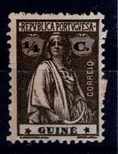 PT GUINÉE PORTUGAISE 1921/22 - YT 143B (III-IV) MH DENT. 12X11 1/2.