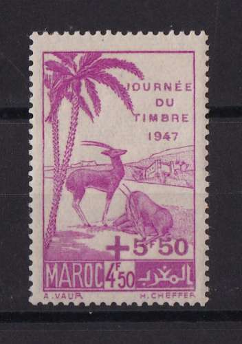 MAROC  Y/T   n° 244   neuf *   1947