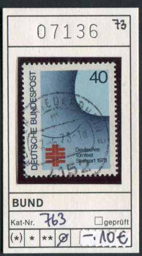 RFA 1973 - Allemagne 1973 - Michel 763 - oo oblit. - 