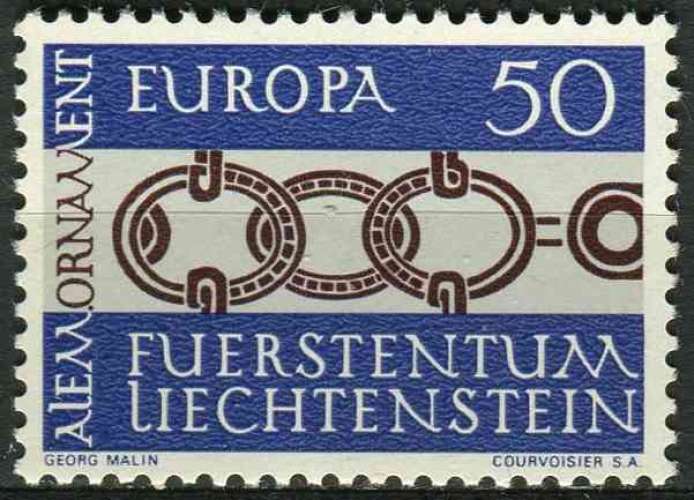 LIECHTENSTEIN 1965 NEUF** MNH N° 398 europa