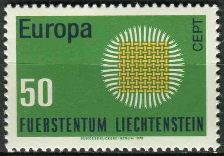 LIECHTENSTEIN 1970 NEUF** MNH N° 477 europa