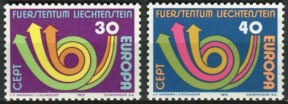 LIECHTENSTEIN 1973 NEUF** MNH N° 532 533 europa