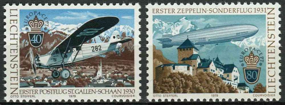 LIECHTENSTEIN 1979 NEUF** MNH N° 664 665 europa