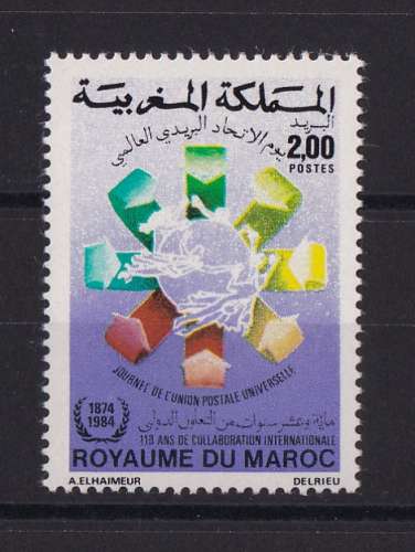 MAROC  Y/T   n° 974    neuf **    1984