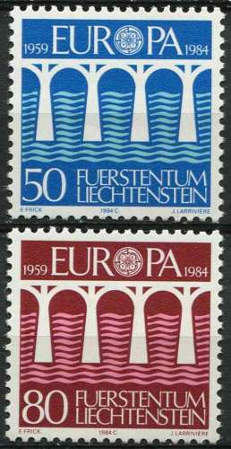 LIECHTENSTEIN 1984 NEUF** MNH N° 778 779 europa