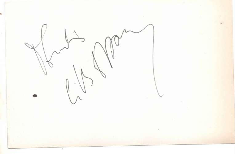  carte non postale : Gilles Marchal avec autographe