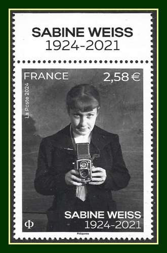 Sabine Weiss 1924 - 2021 Photographe 2024 ** MNH (100Gr)