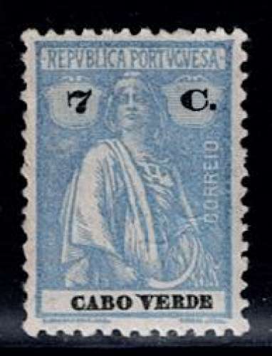 PORTUGAL CAP-VERT 1922 - YT 185B MH DENT. 12X11,5.