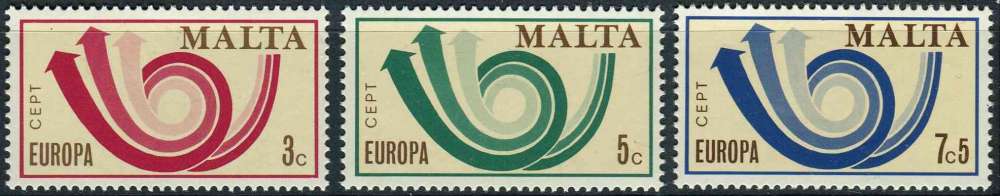 MALTE 1973 NEUF** MNH N° 474 à 476 europa