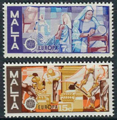 MALTE 1976 NEUF** MNH N° 527 528 europa