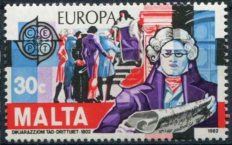 MALTE 1982 NEUF** MNH N° 650 europa