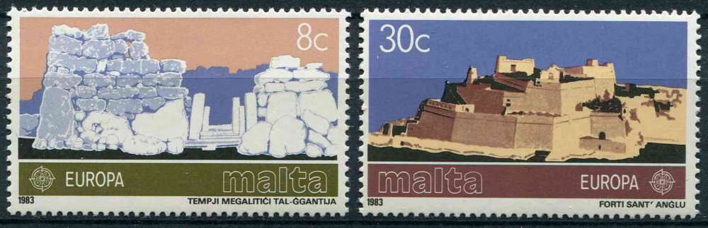 MALTE 1983 NEUF** MNH N° 668 669 europa