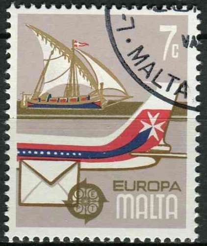 MALTE 1979 OBLITERE N° 583 europa