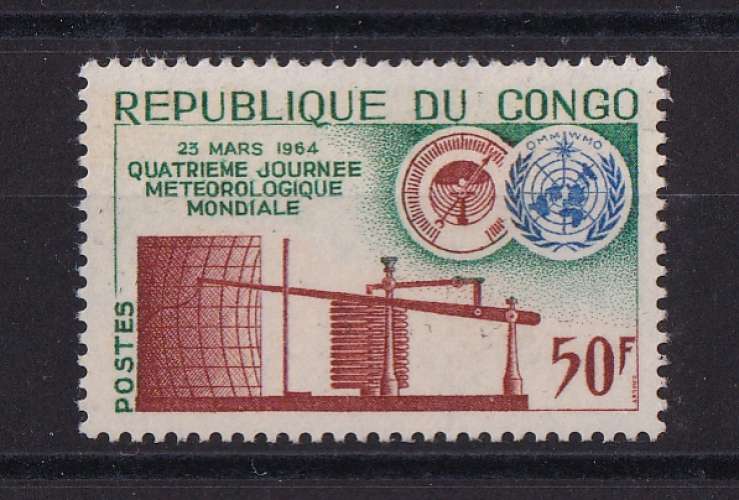 CONGO   Y/T   n° 159    neuf **    1964