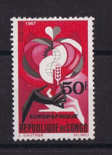 CONGO   Y/T   n° 212   neuf **    1967