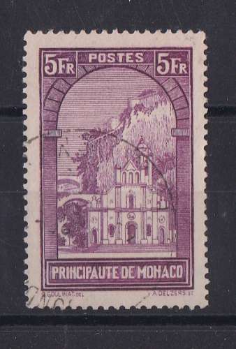 MONACO   Y/T   n° 132    oblitéré   1933