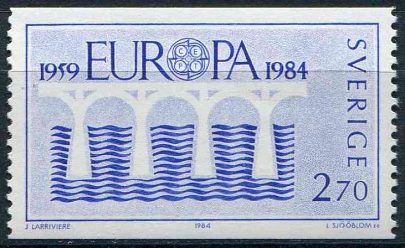 SUEDE 1984 NEUF** MNH N° 1253 europa