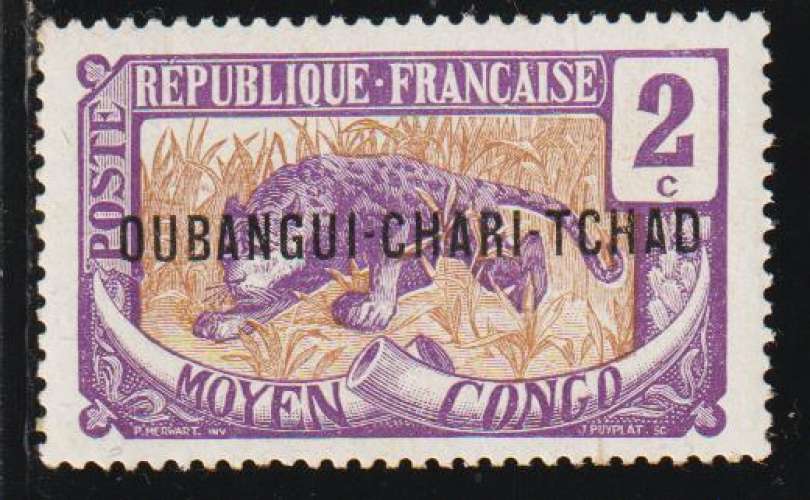 OUBANGUI 1915 - Y&T N° 2