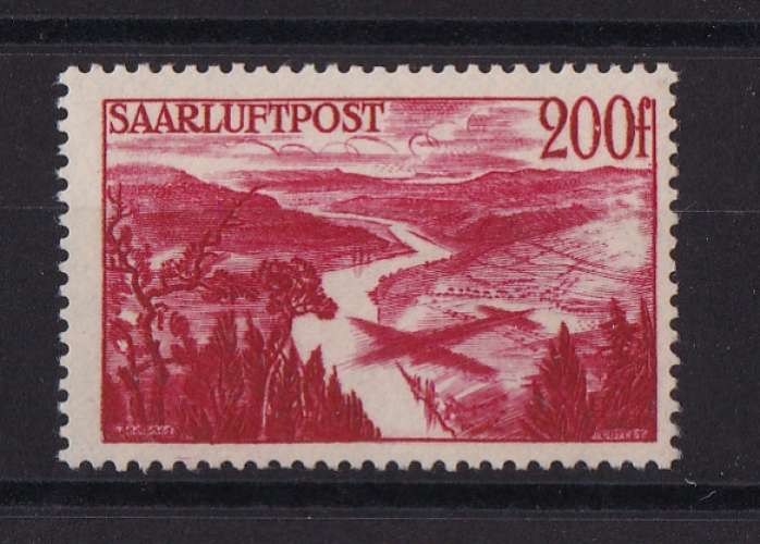 SARRE  Y/T   PA n° 11    neuf **    1948