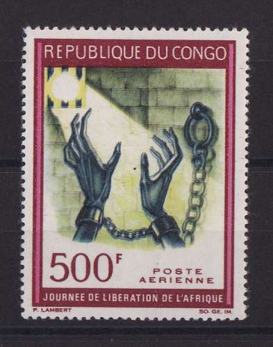 CONGO  Y/T  PA n° 54    neuf **    1967