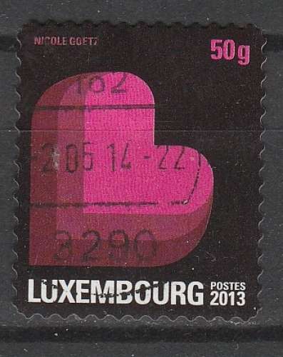 Luxembourg 2013 YT 1920 Coeur