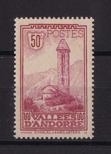 ANDORRE  Y/T   n° 35   neuf *    1932