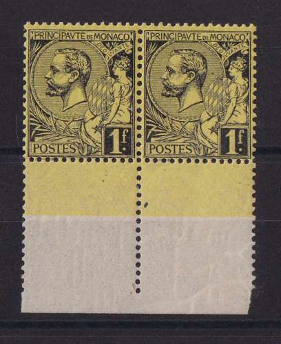 MONACO  Y/T   n° 20   neuf **/*   1891