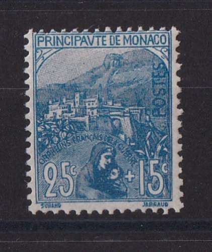 MONACO  Y/T  n° 30    neuf *   1919