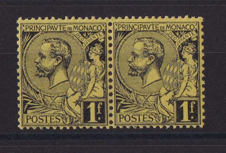 MONACO  Y/T  n° 20    neuf **/*   1891