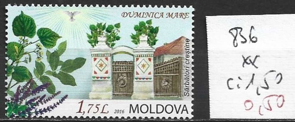 MOLDAVIE 836 ** côte 1.50 €