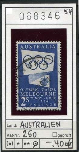 Australie 1954 - Michel 250  - oo oblit. - 