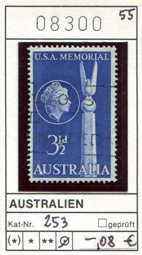 Australie 1955 - Michel 253  - oo oblit. - 