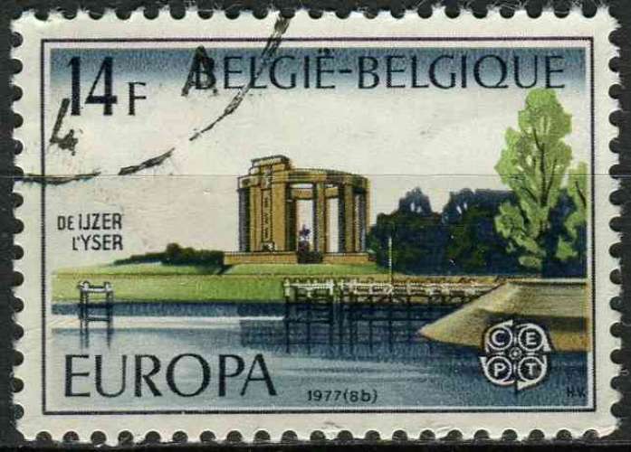 BELGIQUE 1977 OBLITERE N° 1849 europa