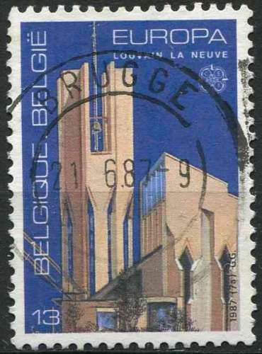 BELGIQUE 1987 OBLITERE N° 2251 europa